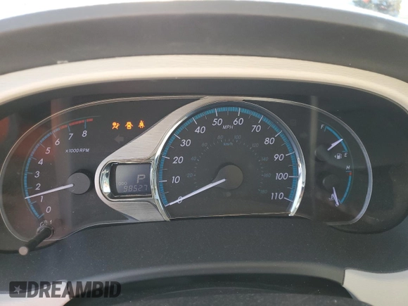 2014 Toyota Sienna Limited with VIN 5TDDK3DC8ES078175, listed as a Copart auction lot 61138585 with 98,527 mi miles and Salvage title. Bid and sale history available at DreamBid. Image 9.