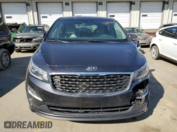 2021 Kia Sedona EX with VIN KNDMB5C19M6667326, listed as a Copart auction lot 42895925 with 47,907 mi miles and Salvage Title. Bid and sale history available at carsss.com. Image 5.