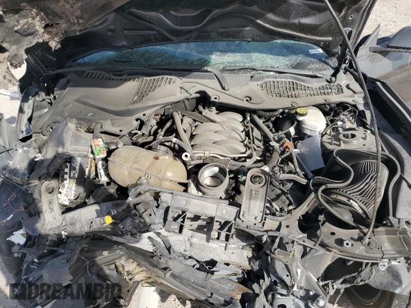 2020 Ford Mustang GT with VIN 1FA6P8CF5L5118160, listed as a Copart auction lot 48400465 with 0 mi miles and Salvage Title. Bid and sale history available at carsss.com. Image 11.