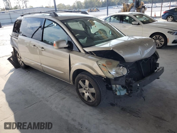 2004 Nissan Quest SE with VIN 5N1BV28U04N363917, listed as a Copart auction lot 78089394 with 0 mi miles and Salvage Title. Bid and sale history available at carsss.com. Image 4.