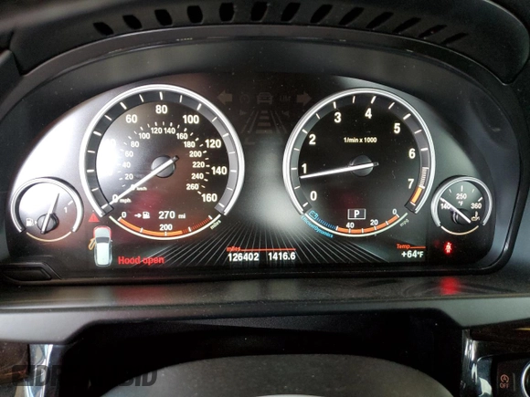 2014 BMW X5 xDrive50i z VIN 5UXKR6C58E0C03414, wystawiony jako Copart lot #47437935 z przebiegiem 126 402 mil mil oraz Szkoda całkowita • Salvage title. Historia ofert i sprzedaży dostępna na DreamBid. Obrazek 9.