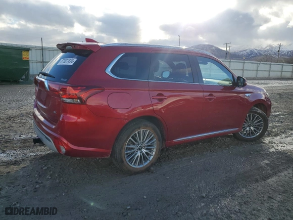 2021 Mitsubishi Outlander PHEV SEL with VIN JA4J2VA75MZ000854, listed as a Copart auction lot 87007434 with 66,512 mi miles and Salvage Title. Bid and sale history available at carsss.com. Image 3.