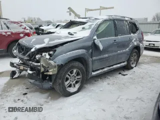 2006 Lexus GX 470 with VIN JTJBT20X460106465, listed as a Copart auction lot 45705925 with 178,029 mi miles and Salvage Title. Bid and sale history available at carsss.com. Image 1.