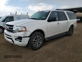 2015 Ford Expedition EL XLT with VIN 1FMJK1JT0FEF48049, listed as a Copart auction lot 64106294 with 138,420 mi miles and Salvage Title. Bid and sale history available at carsss.com. Image 1.