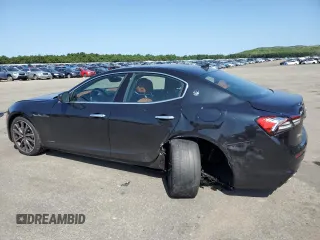 2021 Maserati Ghibli S Q4 GranLusso with VIN ZAM57YTL2M1365779, listed as a Copart auction lot 68241794 with 36,699 mi miles and Salvage Title. Bid and sale history available at carsss.com. Image 2.