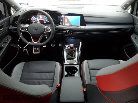 2024 Volkswagen GTI 380 SE с VIN WVW2A7CD5RW225277, выставлен на аукционе Copart как лот 45757615 с пробегом 9 691 миль миль и Чистый • Clean title. История ставок и продаж доступна на DreamBid. Изображение 8.