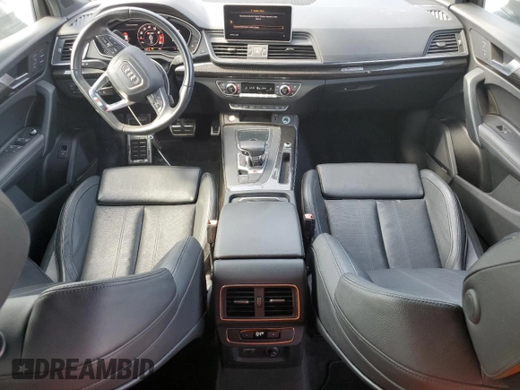2019 Audi SQ5 Premium Plus with VIN WA1B4AFY2K2001281, listed as a Copart auction lot 56483835 with 24,524 mi miles and Clean Title. Bid and sale history available at DreamBid. Image 8.