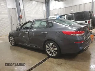 2019 Kia Optima LX with VIN 5XXGT4L35KG291082, listed as a Copart auction lot 87083004 with 135,163 mi miles and Salvage Title. Bid and sale history available at carsss.com. Image 2.
