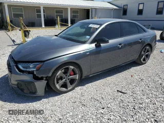 2022 Audi A4 S line Premium Plus z VIN WAUEAAF41NN003998, wystawiony jako Copart lot #52546135 z przebiegiem 27 145 mil mil oraz Szkoda całkowita • Salvage title. Historia ofert i sprzedaży dostępna na DreamBid. Obrazek 1.