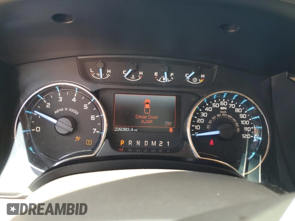 2011 Ford F-150 XL with VIN 1FTEX1EM8BFD20153, listed as a Copart auction lot 60405365 with 239,383 mi miles and Salvage title. Bid and sale history available at DreamBid. Image 9.