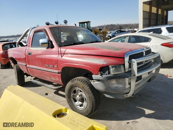 1994 Dodge Ram 1500 with VIN 3B7HF16Z5RM546400, listed as a Copart auction lot 48515585 with 145,835 mi miles and Salvage Title. Bid and sale history available at carsss.com. Image 4.