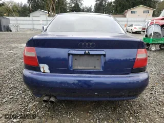 2001 Audi S4 with VIN WAURD68D61A133182, listed as a Copart auction lot 46360985 with 221,354 mi miles and Salvage Title. Bid and sale history available at carsss.com. Image 6.