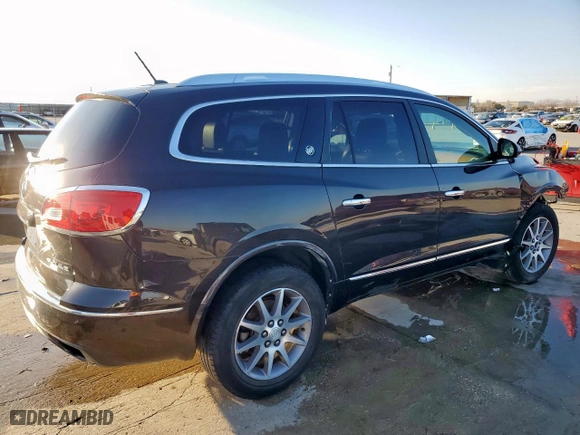 2014 Buick Enclave Leather with VIN 5GAKRBKD5EJ296355, listed as a Copart auction lot 45521625 with 106,766 mi miles and Clean Title. Bid and sale history available at carsss.com. Image 3.