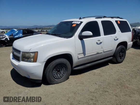 2011 Chevrolet Tahoe LT with VIN 1GNSCBE07BR401636, listed as a Copart auction lot 56075475 with 203,830 mi miles and Salvage title. Bid and sale history available at DreamBid. Image 1.