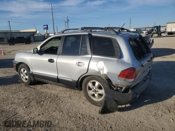 2006 Hyundai Santa Fe GLS with VIN KM8SC13D76U100808, listed as a Copart auction lot 89007045 with 269,068 mi miles and Salvage Title. Bid and sale history available at carsss.com. Image 2.