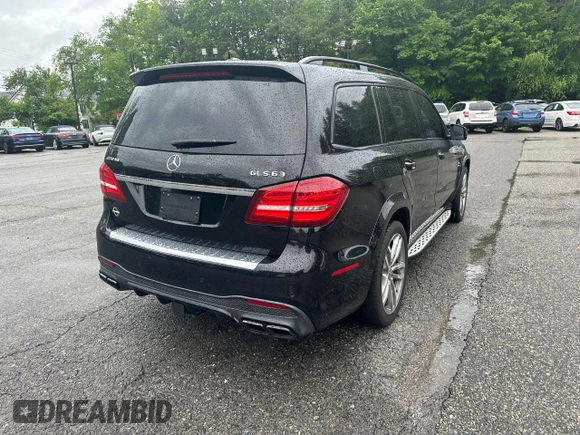2018 Mercedes-Benz GLS with VIN 4JGDF7FE1JB078557, listed as a Copart auction lot 43861705 with 78,255 mi miles and Clean Title. Bid and sale history available at carsss.com. Image 4.
