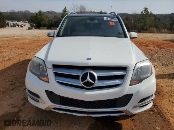 2013 Mercedes-Benz GLK 350 with VIN WDCGG8JB9DG000045, listed as a Copart auction lot 43123455 with 216,746 mi miles and Salvage Title. Bid and sale history available at DreamBid. Image 5.