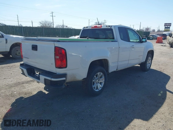 2022 Chevrolet Colorado 2WD LT z VIN 1GCHSCEA4N1122023, wystawiony jako IAAI lot #41759271 z przebiegiem 36 854 mil mil oraz . Historia ofert i sprzedaży dostępna na DreamBid. Obrazek 4.