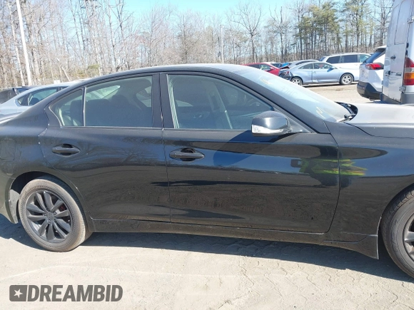 2015 Infiniti Q50 Sport with VIN JN1BV7ARXFM392361, listed as a IAAI auction lot 41771720 with 91,961 mi miles and . Bid and sale history available at DreamBid. Image 13.