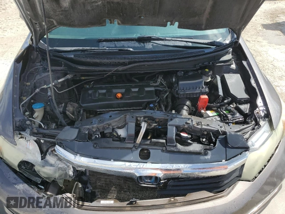 2012 Honda Civic EX with VIN 2HGFB2F80CH514042, listed as a Copart auction lot 54884795 with Not Provided miles and Clean Title. Bid and sale history available at DreamBid. Image 11.