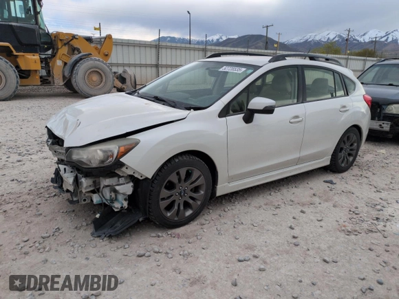 2016 Subaru Impreza Special Sports Premium with VIN JF1GPAP66GH249687, listed as a Copart auction lot 52728535 with 77,259 mi miles and Salvage title. Bid and sale history available at DreamBid. Image 1.