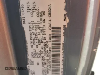 1995 Toyota T100 z VIN JT4VD22E1S0016497, wystawiony jako Copart lot #44385205 z przebiegiem 190 432 mil mil oraz Szkoda całkowita • Salvage title. Historia ofert i sprzedaży dostępna na DreamBid. Obrazek 12.