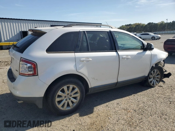 2010 Ford Edge SEL with VIN 2FMDK3JC6ABA61063, listed as a Copart auction lot 49240545 with 154,785 mi miles and Salvage Title. Bid and sale history available at carsss.com. Image 3.