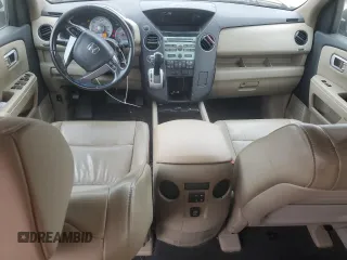 2011 Honda Pilot EX-L with VIN 5FNYF4H55BB066007, listed as a Copart auction lot 47126965 with 268,201 mi miles and Salvage Title. Bid and sale history available at carsss.com. Image 8.