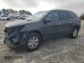 2016 Chevrolet Traverse LS with VIN 1GNKRFEDXGJ268692, listed as a Copart auction lot 44037995 with 168,403 mi miles and Salvage Title. Bid and sale history available at carsss.com. Image 1.