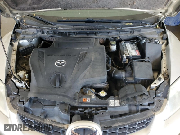 2008 Mazda CX-7 Sport with VIN JM3ER293X80185648, listed as a Copart auction lot 52094535 with 185,123 mi miles and Salvage Title. Bid and sale history available at DreamBid. Image 12.