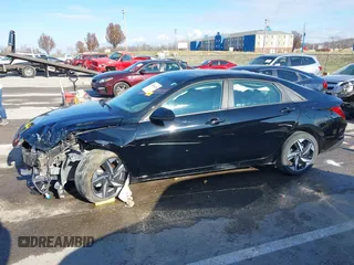 2023 Hyundai Elantra SEL with VIN KMHLS4AG4PU606765, listed as a IAAI auction lot 41056438 with 24,137 mi miles and . Bid and sale history available at DreamBid. Image 15.