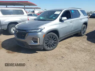 2023 Chevrolet Traverse RS with VIN 1GNERJKW7PJ234456, listed as a IAAI auction lot 42131904 with 21,807 mi miles. Bid and sale history available at carsss.com. Image 17.