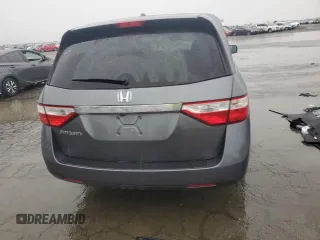 2011 Honda Odyssey EX-L with VIN 5FNRL5H64BB050425, listed as a Copart auction lot 49101795 with 192,238 mi miles and Salvage Title. Bid and sale history available at carsss.com. Image 6.