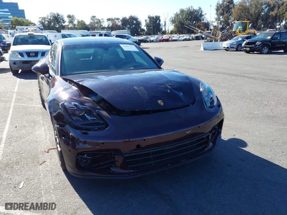 2022 Porsche Panamera with VIN WP0AJ2A73NL102133, listed as a IAAI auction lot 41047372 with 16,545 mi miles. Bid and sale history available at carsss.com. Image 6.