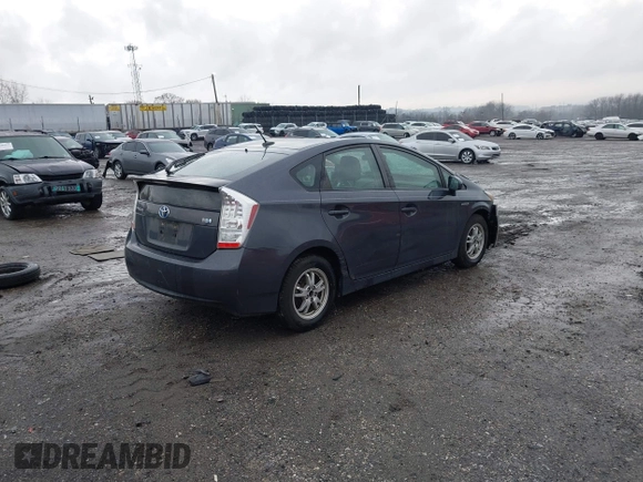 2010 Toyota Prius II with VIN JTDKN3DU0A1261312, listed as a IAAI auction lot 41812223 with 82,144 mi miles. Bid and sale history available at carsss.com. Image 4.