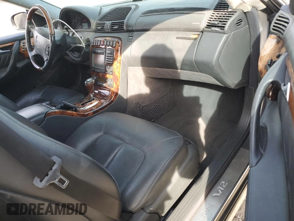 2002 Mercedes-Benz CL 500/600 с VIN WDBPJ78J72A027788, выставлен на аукционе Copart как лот 43248055 с пробегом 84 539 миль миль и Списание • Salvage title. История ставок и продаж доступна на DreamBid. Изображение 8.