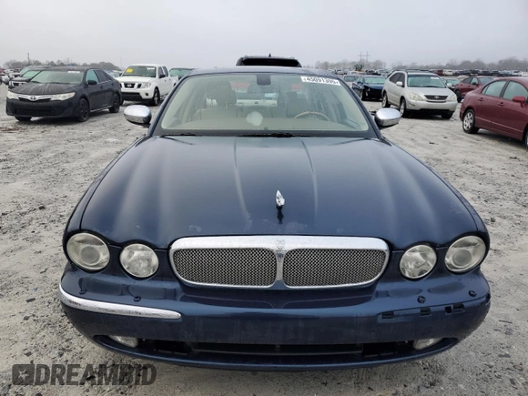 2007 Jaguar XJ Vanden Plas with VIN SAJWA82B57SH14424, listed as a Copart auction lot 45091395 with 99,242 mi miles and Salvage Title. Bid and sale history available at carsss.com. Image 5.