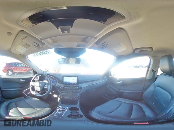 2020 Ford Escape Titanium Hybrid with VIN 1FMCU9DZ0LUC11478, listed as a Copart auction lot 50552275 with 105,561 mi miles and Salvage title. Bid and sale history available at DreamBid. Image 13.