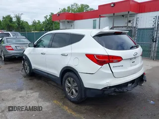 2014 Hyundai Santa Fe z VIN 5XYZTDLB5EG147354, wystawiony jako IAAI lot #42235940 z przebiegiem 107 466 mil mil oraz . Historia ofert i sprzedaży dostępna na DreamBid. Obrazek 3.