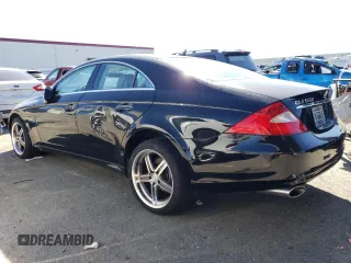 2007 Mercedes-Benz CLS-Class 5.5L with VIN WDDDJ72X17A080839, listed as a Copart auction lot 44574264 with 126,234 mi miles and Salvage Title. Bid and sale history available at carsss.com. Image 2.