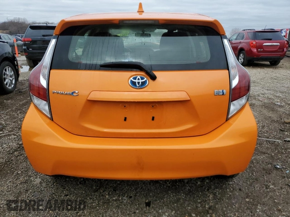 2015 Toyota Prius One with VIN JTDKDTB33F1090379, listed as a Copart auction lot 50988905 with 109,282 mi miles and Salvage Title. Bid and sale history available at carsss.com. Image 6.