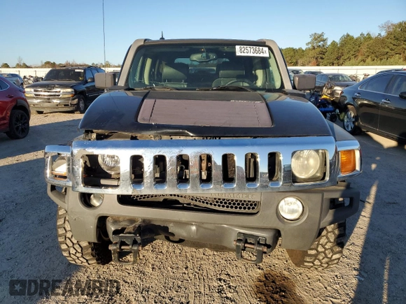2007 Hummer H3 SUV with VIN 5GTDN13E778241171, listed as a Copart auction lot 82573684 with 148,242 mi miles and Salvage Title. Bid and sale history available at DreamBid. Image 5.