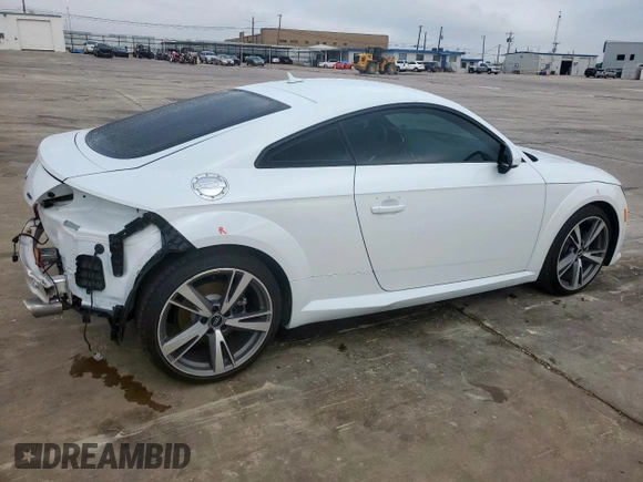 2021 Audi TT with VIN TRUAEAFVXM1002133, listed as a Copart auction lot 54522515 with 12,029 mi miles and Salvage title. Bid and sale history available at DreamBid. Image 3.