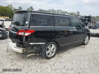 2015 Nissan Quest S with VIN JN8AE2KP3F9127443, listed as a Copart auction lot 45927644 with 93,174 mi miles. Bid and sale history available at carsss.com. Image 3.