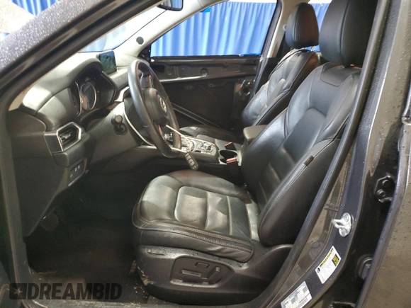 2018 Mazda CX-5 Grand Touring with VIN JM3KFBDM1J0440849, listed as a Copart auction lot 58354655 with 43,348 mi miles and Salvage title. Bid and sale history available at DreamBid. Image 7.
