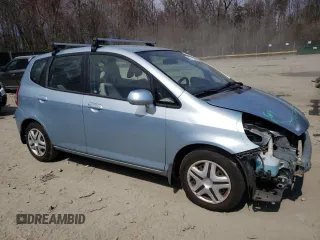 2007 Honda Fit with VIN JHMGD38447S053681, listed as a Copart auction lot 50715265 with 176,392 mi miles and Salvage Title. Bid and sale history available at carsss.com. Image 4.