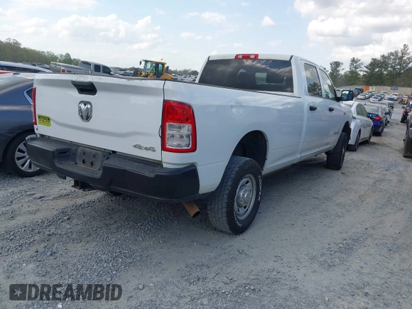 2022 Ram 2500 Tradesman with VIN 3C6UR5HJ3NG202553, listed as a IAAI auction lot 41845647 with 136,738 mi miles and . Bid and sale history available at DreamBid. Image 4.