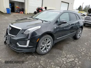 2021 Cadillac XT5 AWD Sport z VIN 1GYKNGRS3MZ158562, wystawiony jako Copart lot #43593295 z przebiegiem 32 293 mil mil oraz Szkoda całkowita • Salvage title. Historia ofert i sprzedaży dostępna na DreamBid. Obrazek 1.