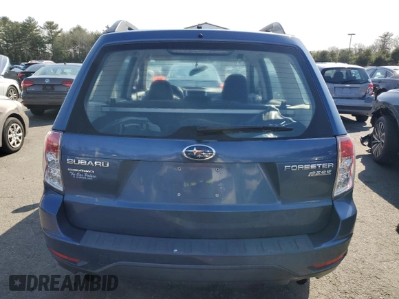 2011 Subaru Forester X with VIN JF2SHABC6BH765234, listed as a Copart auction lot 47970635 with 165,122 mi miles and Salvage Title. Bid and sale history available at DreamBid. Image 6.