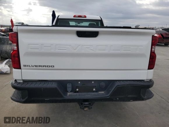2020 Chevrolet Silverado 1500 Work Truck with VIN 3GCNWAEH2LG314435, listed as a Copart auction lot 85661854 with 61,709 mi miles and Salvage Title. Bid and sale history available at DreamBid. Image 6.